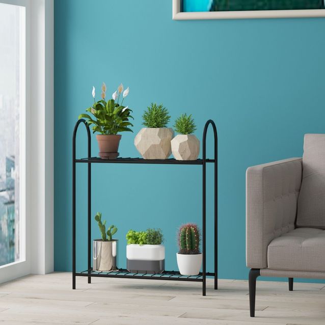 Kukkateline Linento Garden Gale, musta