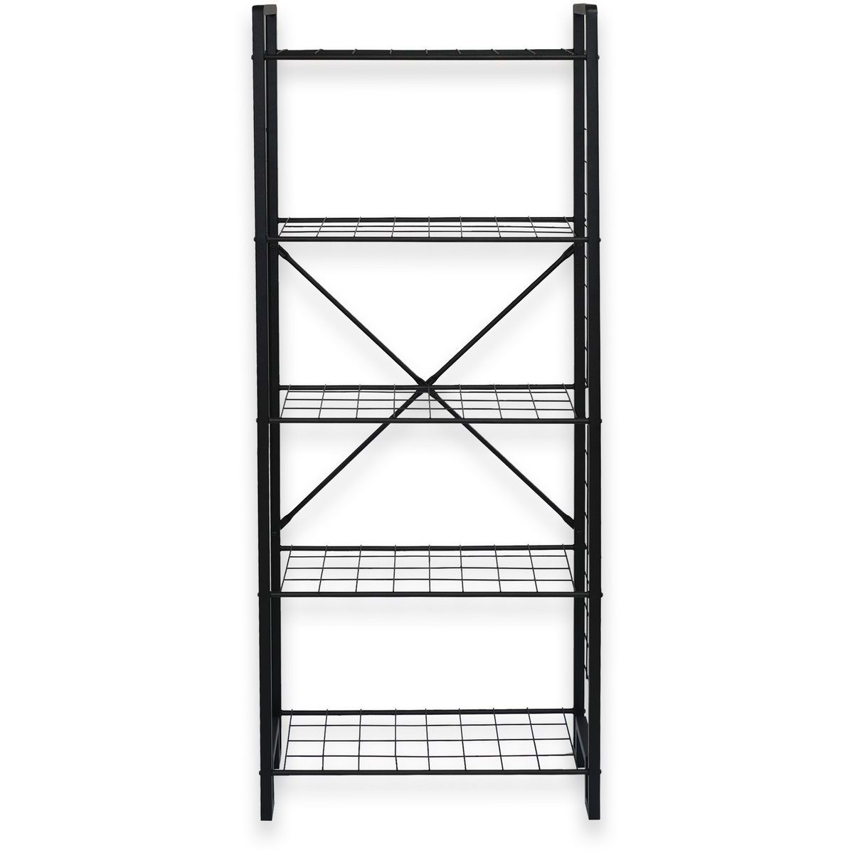 Kirjahylly Linento Furniture Kane, 60x156cm, musta
