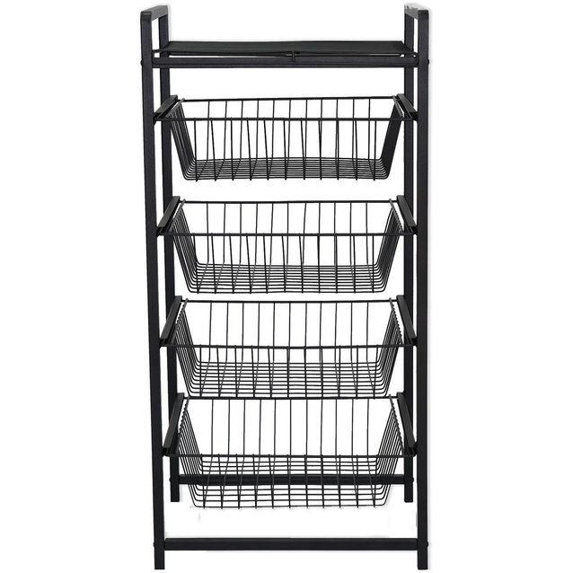 Korihylly Linento Furniture Merlin musta