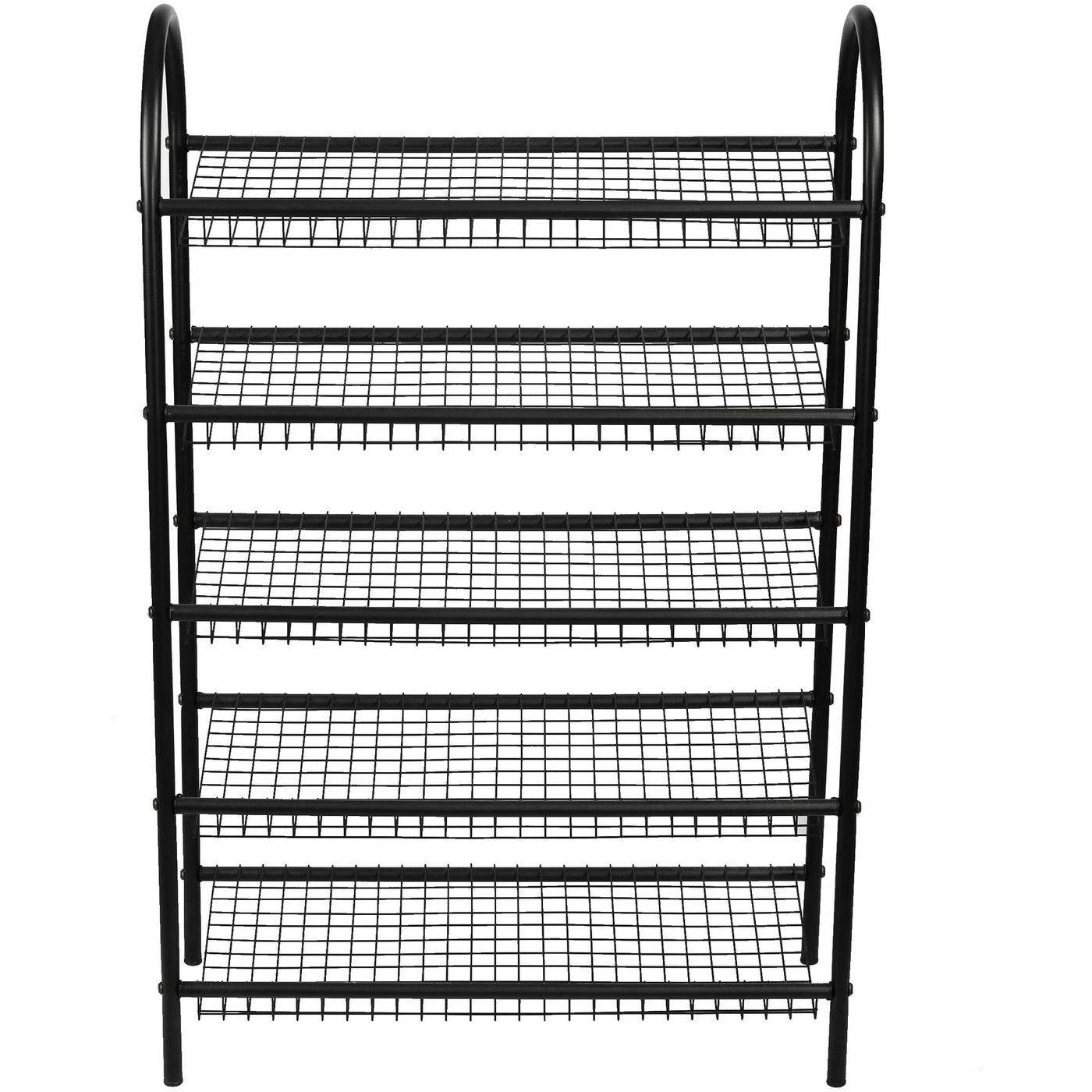 Kenkähylly Linento Furniture Roger musta