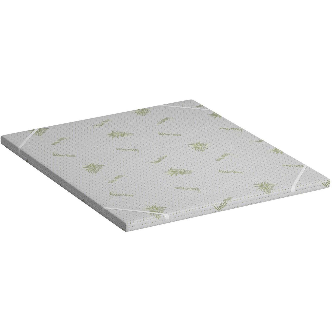 Petauspatja Linento Furniture Aloevera, 130x190cm, valkoinen
