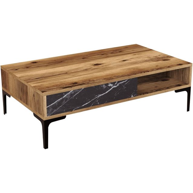 Sohvapöytä Linento Furniture Istanbul ruskea/musta