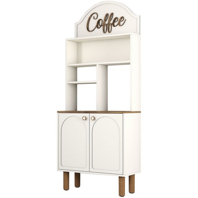 Aamiaiskaappi Linento Furniture Bohem 859 kermanvalkoinen