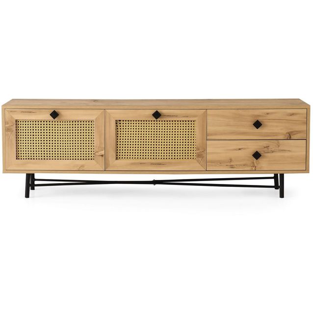 TV-taso Linento Furniture Hapsiyas 180 ruskea