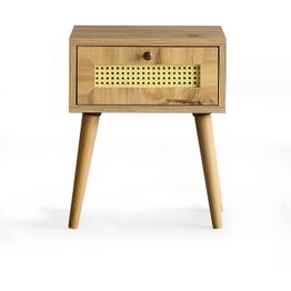 Yöpöytä Linento Furniture Euromos ruskea