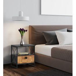 Yöpöytä Linento Furniture Altunizade, 45x41cm, antrasiitti