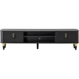 TV-taso Linento Furniture Royal musta/kulta