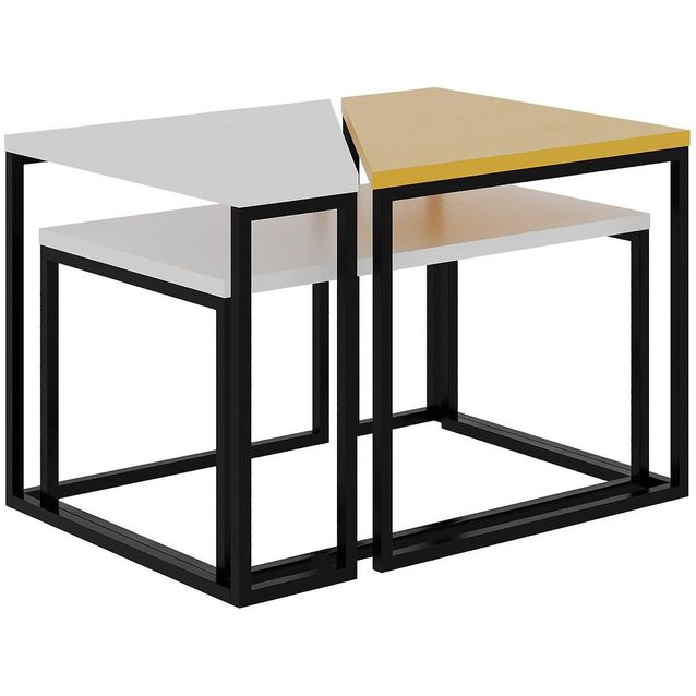 Sohvapöytäsetti Linento Furniture Oh Lady 3-osainen eri värejä