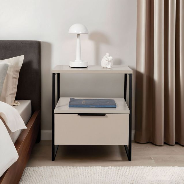 Yöpöytä Linento Furniture Pal hiekka