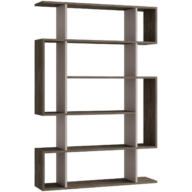 Kirjahylly Linento Furniture Mito ruskea/mokka