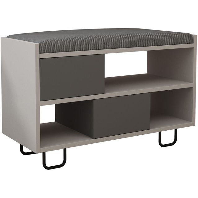 Kenkäkaappi Linento Furniture Troy beige/harmaa
