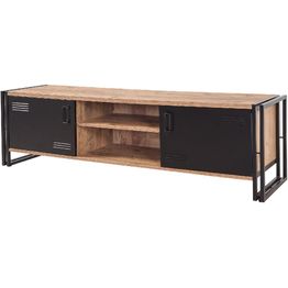 TV-taso Linento Furniture Cosmo Rex Atlantic Pine/musta