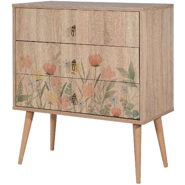 Yöpöytä Linento Furniture City Tulip tammi