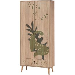 Vaatekaappi Linento Furniture City Dino, 80cm