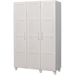 Vaatekaappi Linento Furniture Hedera 1, 120cm, valkoinen