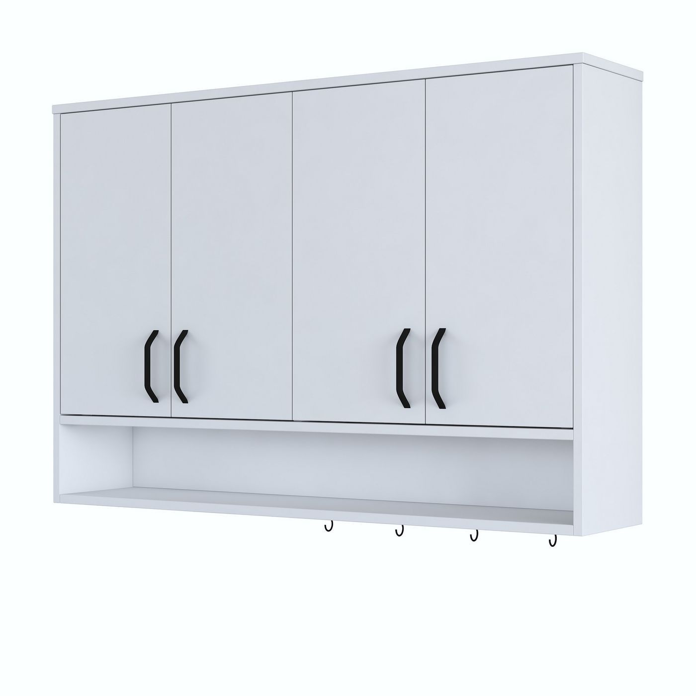 Seinäkaappi Linento Furniture JE199-3812, 120x61.8cm, valkoinen