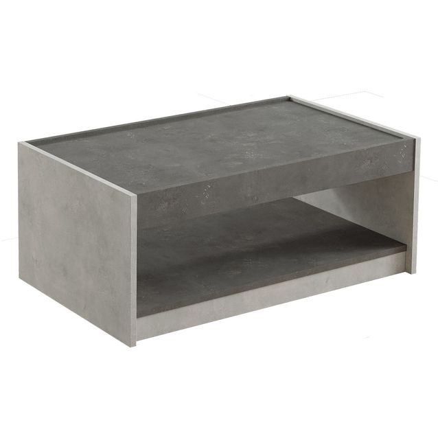 Sohvapöytä Linento Furniture LV16 kivikuosi hopeanharmaa