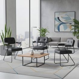 Työtuoli Linento Furniture Jupoi 47, musta