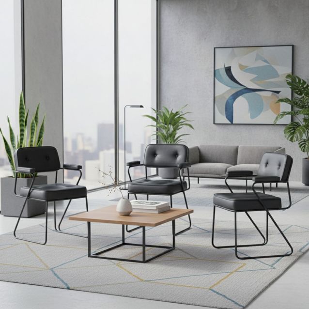 Työtuoli Linento Furniture Jupoi 47, musta