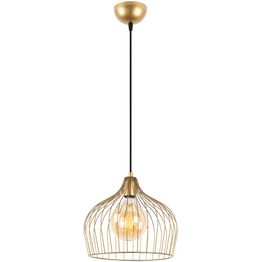 Riippuvalaisin Linento Lighting Bek, Ø30cm, säädettävä korkeus, kulta