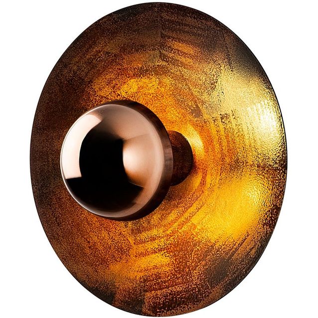 Seinävalaisin Linento Lighting Kurt, G9, kupari, eri kokoja