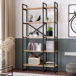 Kirjahylly Linento Furniture VG4 ruskea