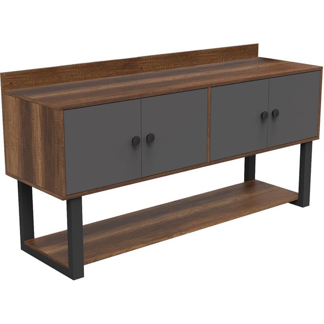 Senkki Linento Furniture MN04 ruskea/harmaa