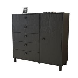 Säilytyskaluste Linento Furniture VL83 musta