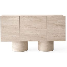 Senkki Linento Furniture H.Konsol, 150x87cm, beige travertiinikuosi