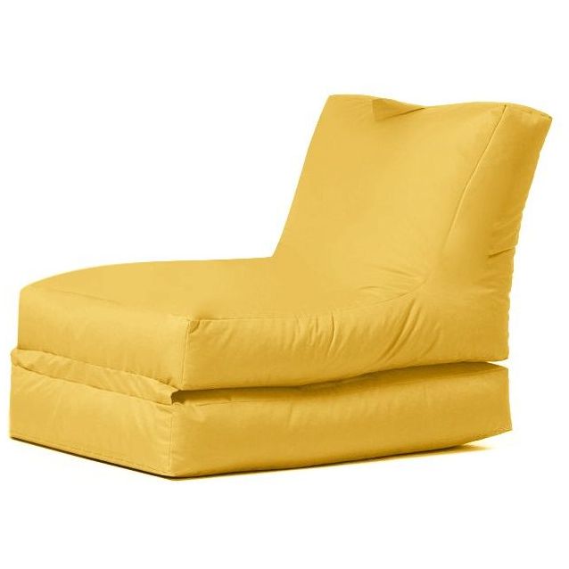 Säkkituoli ulos Linento Garden Siesta Sofa keltainen