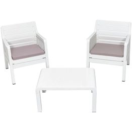 Oleskeluryhmä Linento Garden Lara 2:n istuttava + pehmusteet