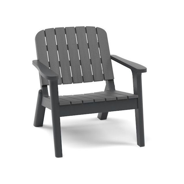 Tuoli Linento Garden Silva hiilenharmaa/antrasitti