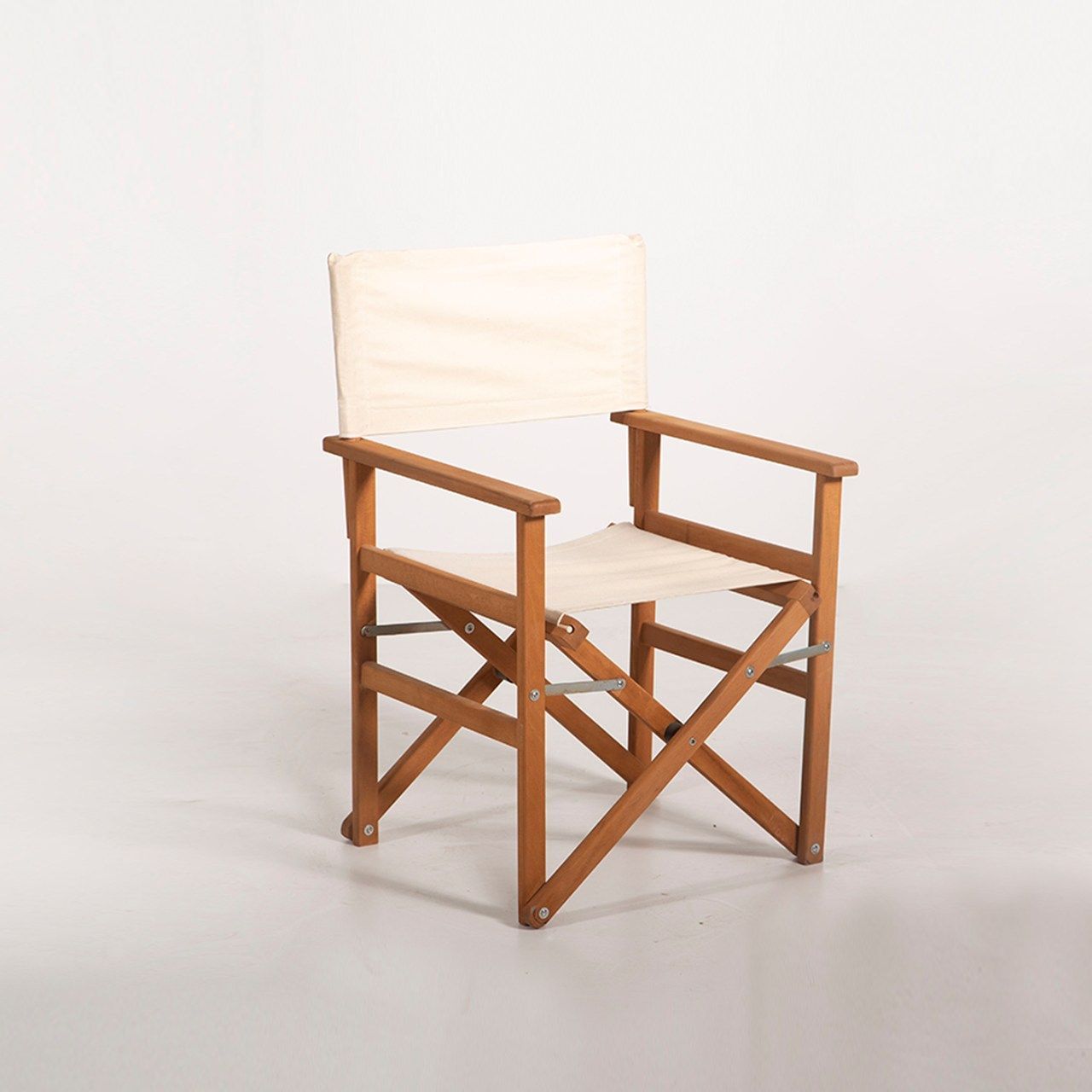 Kokoontaittuva tuoli Linento Garden MY018, ruskea/kermanvaalea