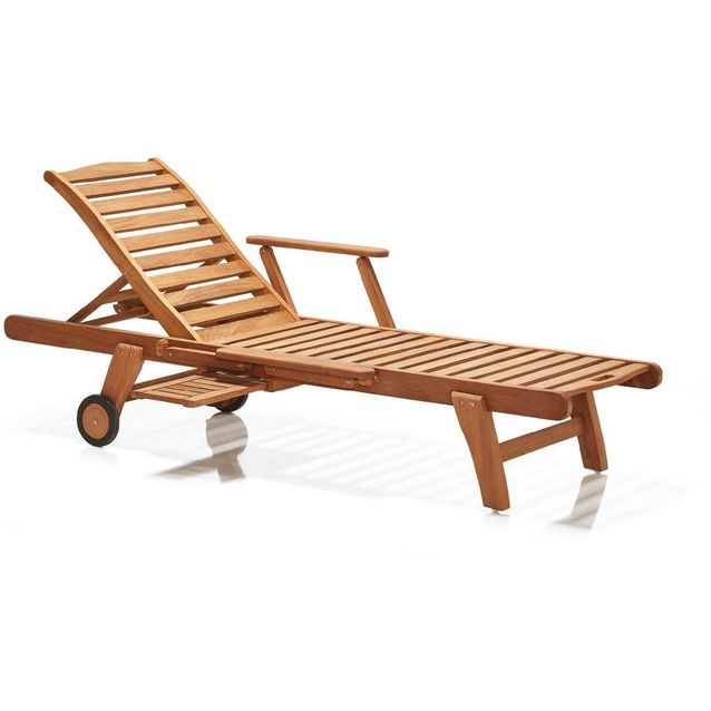 Sunlounger Linento Garden Rhea 1 Brown 