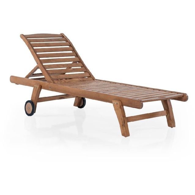 Sunlounger Linento Garden Rhea 2 Brown 