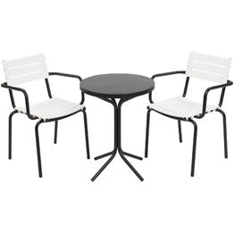 Parvekesetti Linento Garden Maya, 2 tuolia + pöytä, eri värejä