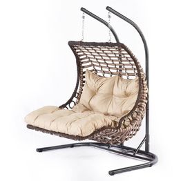 Riipputuoli Linento Garden Bodrum V2, 2-istuttava, beige