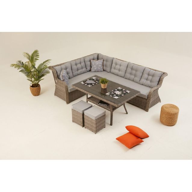 Oleskeluryhmä Linento Garden Vivaldi harmaa