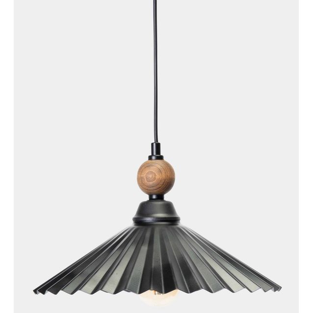Riippuvalaisin Linento Lighting Wave, E27, musta