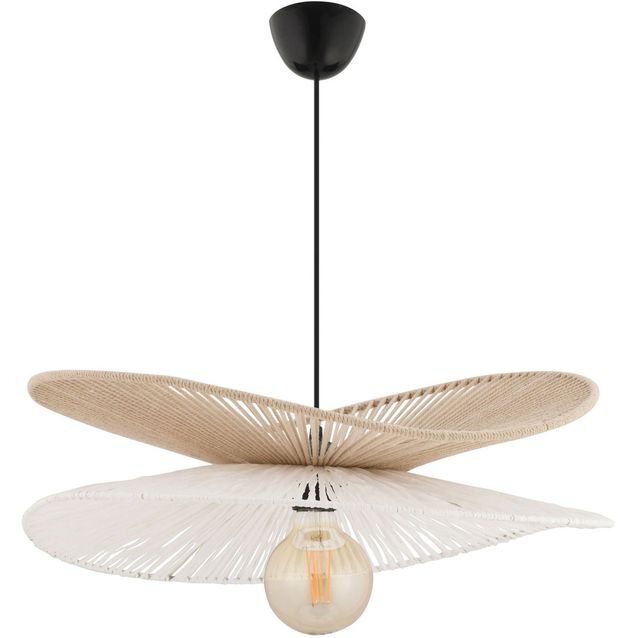 Riippuvalaisin Linento Lighting Daffodil beige/valkoinen