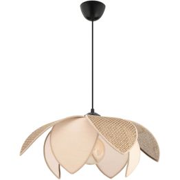 Riippuvalaisin Linento Lighting Peony Hazeran Peach, Ø40cm, ruskea/beige/kermanvalkoinen
