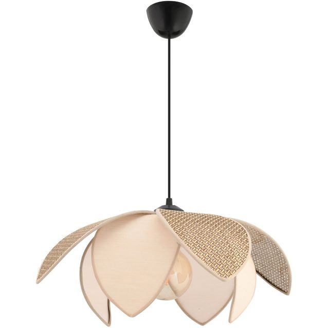 Riippuvalaisin Linento Lighting Peony Hazeran Peach, Ø40cm, ruskea/beige/kermanvalkoinen