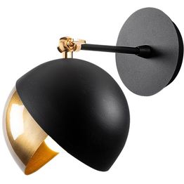 Seinävalaisin Linento Lighting Meadow musta/kulta