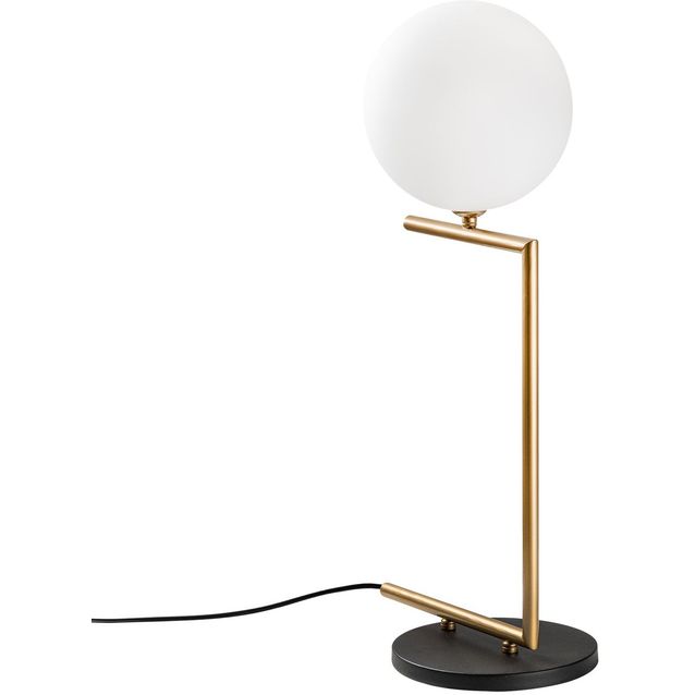 Pöytävalaisin Linento Lighting Luminar, 29x20x64cm, kulta