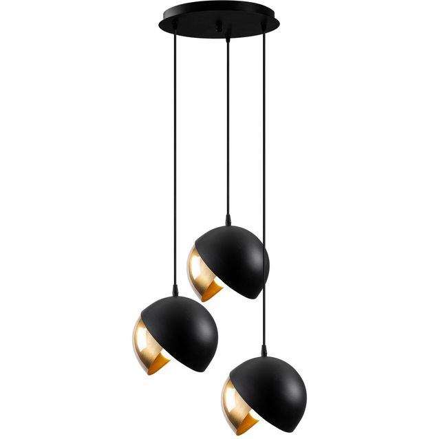 Kattovalaisin Linento Lighting Meadow 3-osainen musta/kulta