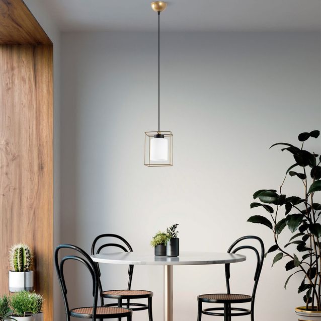 Riippuvalaisin Linento Lighting Swank-702-6, Ø15cm, kulta