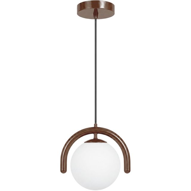 Riippuvalaisin Linento Lighting Gedik-20441-E, E27, ruskea
