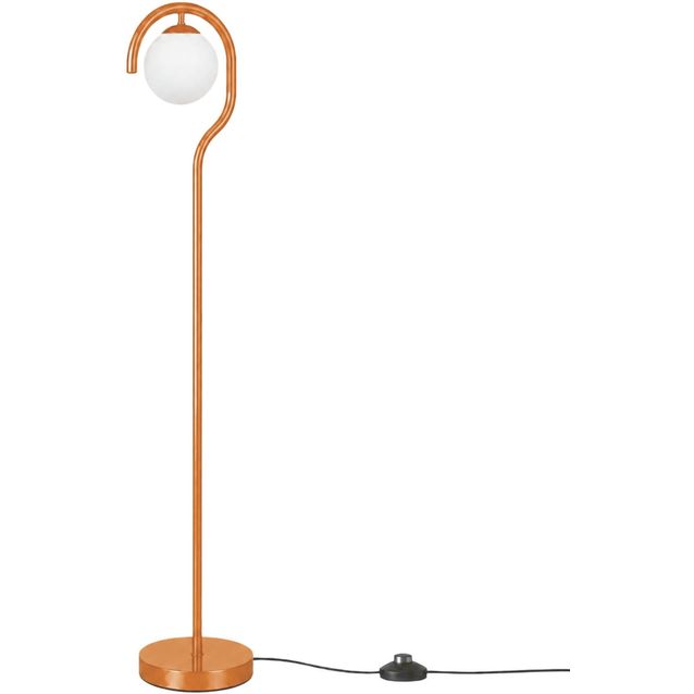 Lattiavalaisin Linento Lighting Gedik-20447-C, E27, ruskeanoranssi