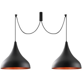 Kattovalaisin Linento Lighting Lowell 2-osainen musta