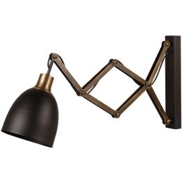 Seinävalaisin Linento Lighting Moore musta/pronssi